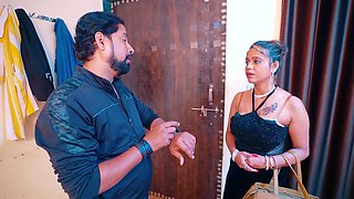 Super Hot Lady with Big Boobs Came for the Sex Interview