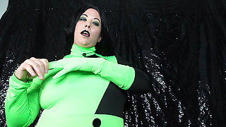 Shego Gives You a Cum Eating Instruction After a JOI (and Stealing From You While Distracted)