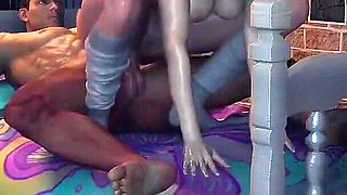 Cam Girl has reverse cowgirl anal in her time off - 3D Porn