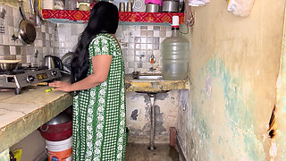 Hot Devar Bhabhi Kitchen Encounter Full Night Passion