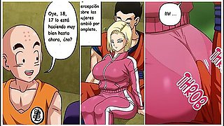 Car Toon In Gohan Fucks Android 18 In The Middle Of The Power Tournament