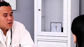 Intense Doctor Checkup Turns into Deepthroat Creampie for