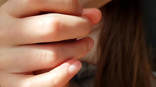 I love to blow him hard! Hot POV blowjob!