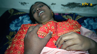 Desi Indian Kavita close up fuck with hairy pussy and happy riding