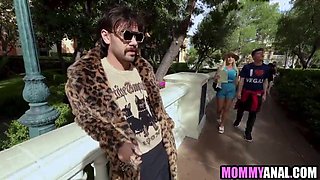 Whorey Step-mom double-penetrated On Vegas Tour