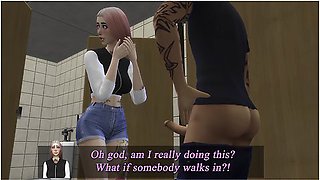 Whore Training For Innocent Teen - Ddsims With Car Toon