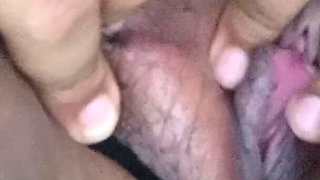 Chubby MILF Masturbates in the Shower