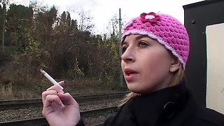 Teen Slut Gets Rewarded by a GILF in Hot Threesome