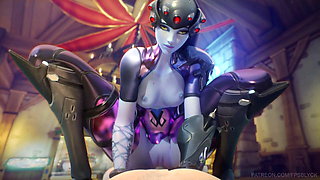 Overwatch - Widowmaker Riding Dick Cowgirl Position (Sound)