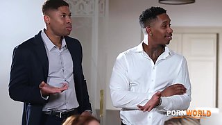 Sealing The Deal Chapter 2: Brittany Bardot And Jennifer Mendez Swap Dildos For BBC In DP Group Sex Session GP3093