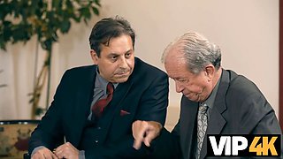 Vip4k. contempt and schlong in court