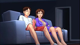 Step Mom and Son Hot Summer Fucking - Summertime Saga Part 6 Animated Porn