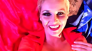 SEXY BIG BOOBS BLONDE ANAL MASTURBATION