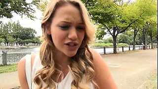 Two busty tattooed blonde lezzies finger and lick in bed