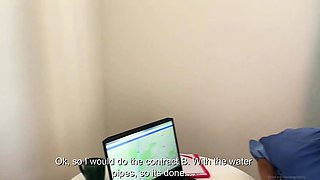 Big assed busty tit fuck and blowjob