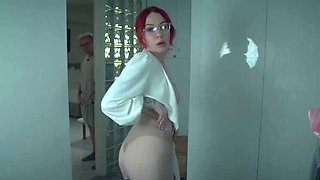 Step Mom Fucks Step Son in Hotel Bed - Creampie Surprise!