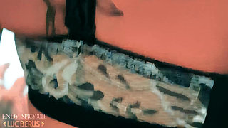 Endy Spicydoll: Bts Bathroom Quickie Creampie! French Beauty