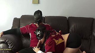 My Roommate Comforts Me With His Juicy Cock In My Ass And I Place My Wet Pussy In His Mouth