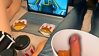 KFC bucket with a surprise inside. Stepsister liked it.