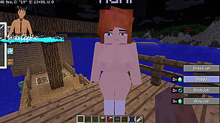Minecraft Jenny Mod Fapcraft - Nami Is Horny and Has Some Nice Tits and Ass!