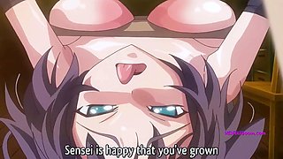 Busty Anime Schoolgirl Tied Up and Fucked Hardcore