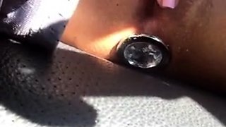Close Up Pierced Twat Toying
