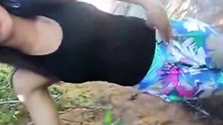 Brazilian Hooker Gives Wild Street Blowjob Action
