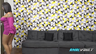 Ass-fucked & Clit-burned Two Cocks Shatter Her in One Wild Orgasm