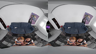 Naughty Girlfriends Suck And Fuck Him Together Rough Style - TmwVRnet