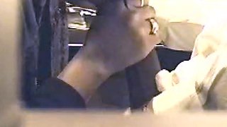 Daebone secretary deepthroats in the office cums in mouth #1