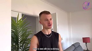 Bunny Rabbits Apartment Tour Turns Into Hot Blowjob & Cowgirl Sex with Huge Cumshot