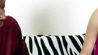 Sexy skinny milf Kelly spoils black stepson with her pussy