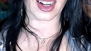 Smoking MILF with Big Tits, Ripped Pantyhose and Pee All Over My Downjacket