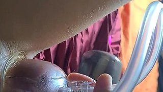 Jessy funny amateur teen brunette toying