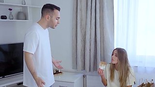 Deep screwing with Eveline Dellai and Raul Costa