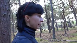 Wanilianna Outdoor Sex on Sandy Dune - Mature Public Fuck & Pissing in Forest