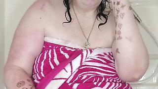 Putting on a Towel and Transferring to My Wheelchair After a Shower