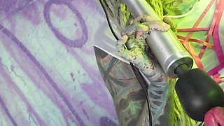 Solo DP with Buttplug and Doxy - Wank Instructions