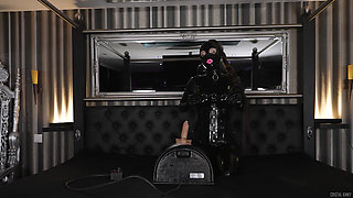 Rubber Doll First Time on Sybian Solo
