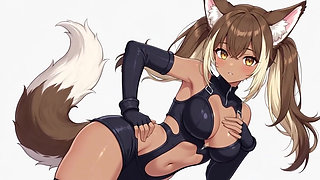 Animated Interaction Between Fantastic Figures