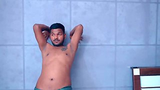 Milky Bhabhi's Indian Brunette Passion Ignites in Handjob Heat