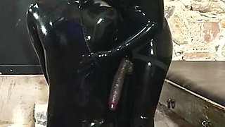 Alex Latex Is Being Used Like a Real Rubber Slut Part 1