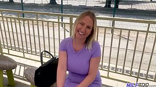 Big Dick Fucks MILF Quinn Waters - Huge Tits & Deep Throat