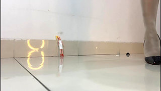 Office Tiny Brat Crushed by Giantess Boss - Two