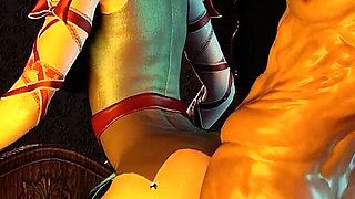 Anal Fucking Santa's Elf Doggy Style