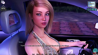 Young mother stars in a naughty porn game