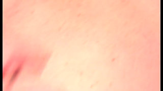 Wife & husband having dirty sex . Black dildo , fisting , creampie , cumming