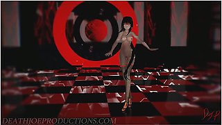 Babe Shows Her Assets To Quin, 6lack - 1198