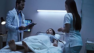 Hospital Parasited Transformation - Slutty Nurse Gets