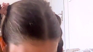 Slutty Stepsister Just Want to Suck Cock and Swallow Cum